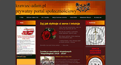 Desktop Screenshot of krawiec-adam.pl