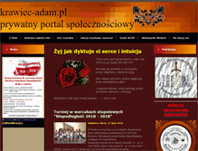 Tablet Screenshot of krawiec-adam.pl